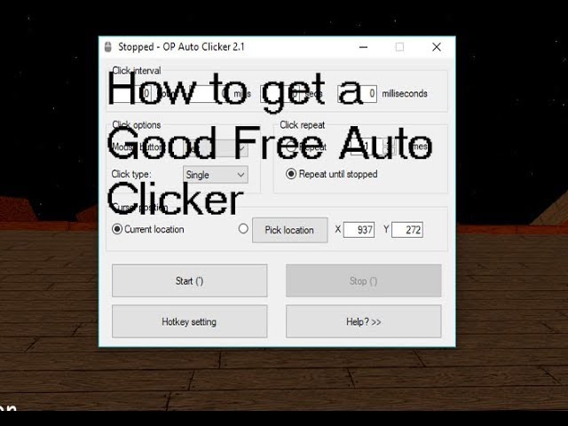 mac auto clicker for minecraft